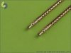 Master AM-24-002 German aircraft machine gun MG 17 barrels (2pcs) (1:24)